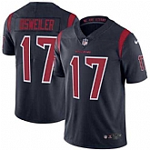 Nike Men & Women & Youth Texans 17 Brock Osweiler Navy Blue Color Rush Limited Jersey,baseball caps,new era cap wholesale,wholesale hats